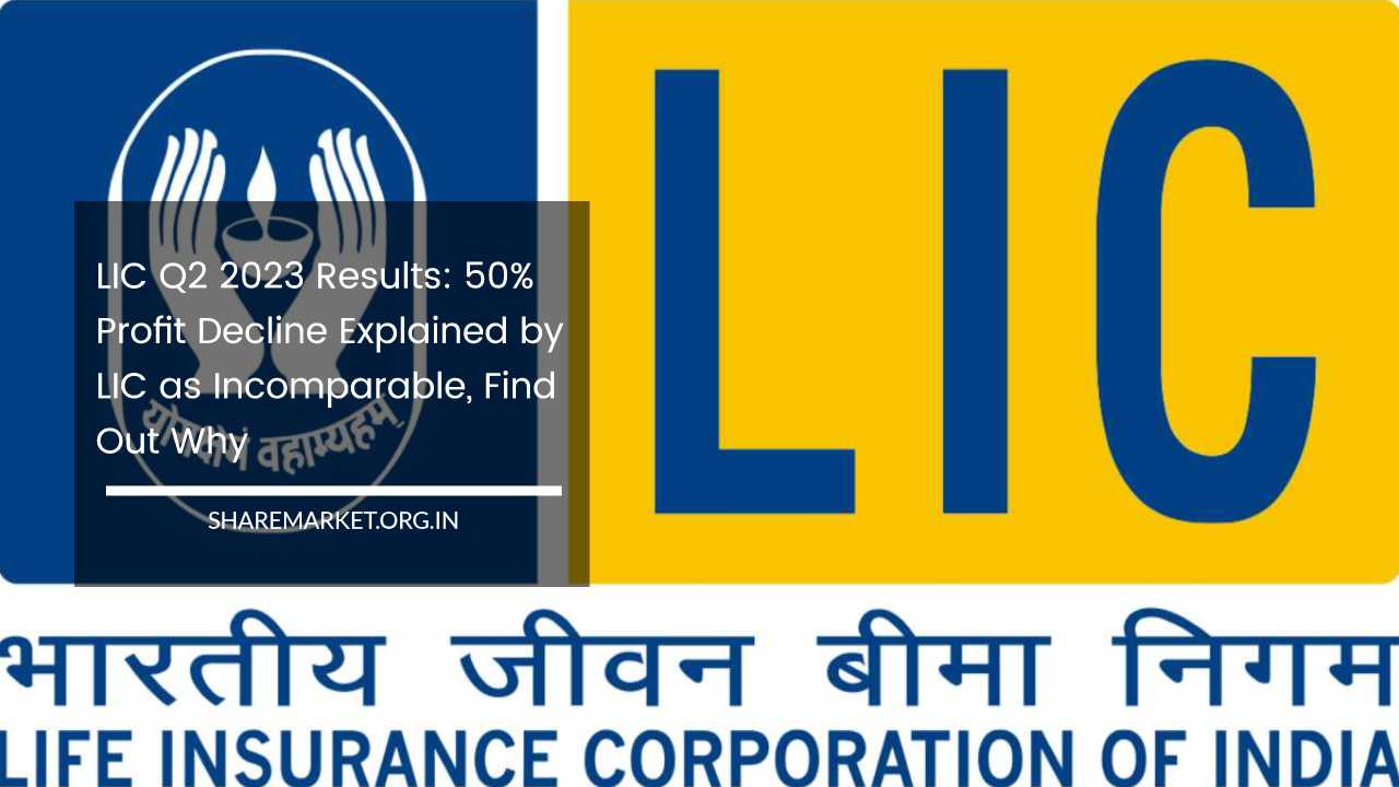 LIC Q2 2023 Results: 50% Profit Decline Explained By LIC As ...