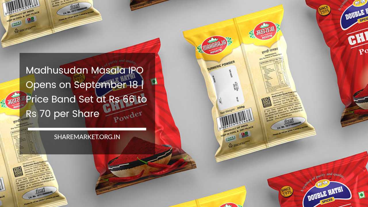 Madhusudan Masala IPO